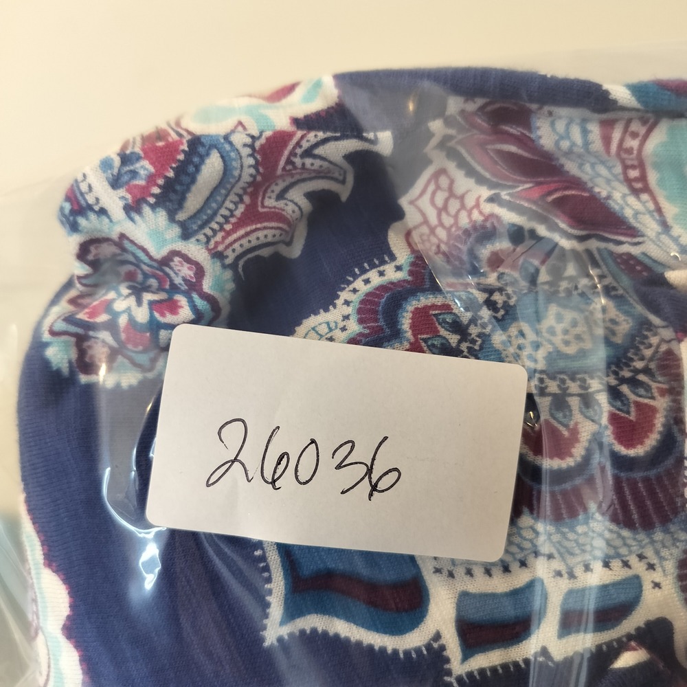 Chico's Ultimate Tee Cardigan Womens Size 1‎ / M Paisley Floral Boho Open Front - Picture 11 of 11